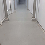 Piso PU gris terminado